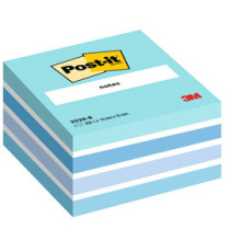 Blocco foglietti Cubo - 2028-B - 76 x 76 mm - 72 gr - colori assortiti - 450 fogli - Post-it