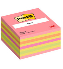 Blocco foglietti Cubo - 2028-NP - 76 x 76 mm - 72 gr - colori assortiti - 450 fogli - Post-it