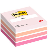 Blocco foglietti Cubo - 2028-P - 76 x 76 mm - 72 gr - colori assortiti - 450 fogli - Post-it Blocco foglietti Cubo - 2028-P - 76 x 76 mm - 72 gr - colori assortiti - 450 fogli - Post-it