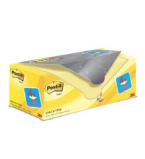 Blocco foglietti Post-it - 654CY-VP20 - 76 x 76 mm - 72 gr - giallo Canary - Post-it - conf. 20 blocchi