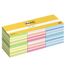 Blocco foglietti Post-it Cubo - 2028-0CPPX6 - 76  x 76 mm - colori assortiti neon/pastel - 450 fogli - Post-it - conf. 6 Blocco foglietti Post-it Cubo - 2028-0CPPX6 - 76  x 76 mm - colori assortiti neon/pastel - 450 fogli - Post-it - conf. 6