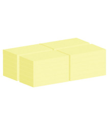 Blocco foglietti Post-it Notes - 655-CY-VP24 - 76 x 127 mm - giallo Canary - 100 fogli - Post-it - conf. 24 blocchi