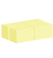 Blocco foglietti Post-it Notes - 655-CY-VP24 - 76 x 127 mm - giallo Canary - 100 fogli - Post-it - conf. 24 blocchi