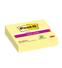 Blocco foglietti Super Sticky - 622-12SS-CY - 47,6 x 47,6 mm - giallo Canary - 90 fogli - Post-it Blocco foglietti Super Sticky - 622-12SS-CY - 47,6 x 47,6 mm - giallo Canary - 90 fogli - Post-it