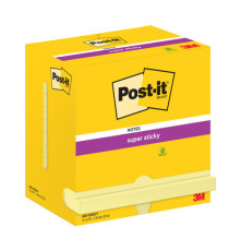 Blocco foglietti Super Sticky - 655-12SS-CY - 76 x 127 mm - giallo Canary - 90 fogli - Post-it Blocco foglietti Super Sticky - 655-12SS-CY - 76 x 127 mm - giallo Canary - 90 fogli - Post-it