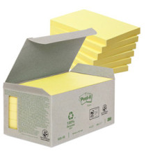 Blocco Post-it Notes Green - 655-1B - 76 x 127 mm - giallo - 100 fogli - riciclato 100% - Post-it Blocco Post-it Notes Green - 655-1B - 76 x 127 mm - giallo - 100 fogli - riciclato 100% - Post-it