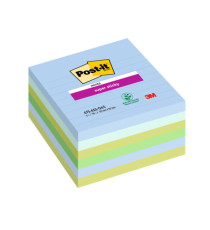 Blocco Post-it Super Sticky - 675-6SS-OAS - a righe - 100 x 100 mm - colori Oasis - 90 fogli - Post-it - conf. 6 pezzi Blocco Post-it Super Sticky - 675-6SS-OAS - a righe - 100 x 100 mm - colori Oasis - 90 fogli - Post-it - conf. 6 pezzi