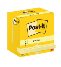 Blocco Post-it Super Sticky Z Notes - R350 - 76 x 127 mm - giallo Canary - 100 fogli - Post-it Blocco Post-it Super Sticky Z Notes - R350 - 76 x 127 mm - giallo Canary - 100 fogli - Post-it