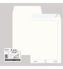 Busta a sacco Kami Strip - 22,9 x 32,4 cm cm - 100 gr - carta riciclata FSC - bianco - Pigna Envelopes - conf. 500 pezzi Busta a sacco Kami Strip - 22,9 x 32,4 cm cm - 100 gr - carta riciclata FSC - bianco - Pigna Envelopes - conf. 500 pezzi