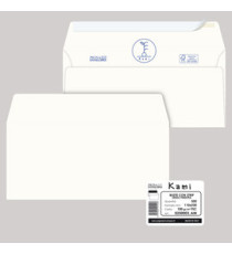 Busta a sacco Kami Strip - senza finestra - 11 x 23 cm - 100 gr - carta riciclata FSC - bianco - Pigna Envelopes - conf. Busta a sacco Kami Strip - senza finestra - 11 x 23 cm - 100 gr - carta riciclata FSC - bianco - Pigna Envelopes - conf.