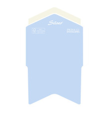 Busta Busta Silver FSC - senza finestra - gommata - 11,4 x 16,2 cm - 80 gr - bianco - Pigna Envelopes - conf. 500 pezzi