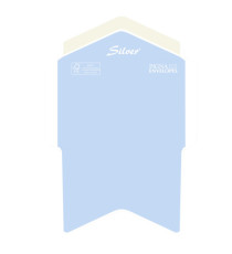Busta Busta Silver FSC - senza finestra - gommata - 11,4 x 16,2 cm - 80 gr - bianco - Pigna Envelopes - conf. 500 pezzi