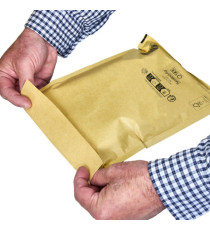 Busta imbottita Mail Lite Gold - J (30 x 44 cm) - avana - Sealed Air - conf. 10 pezzi