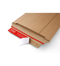 Busta in cartone CP 015 F Flute - formato B4+ (400x285 mm) - altezza massima 50 mm - ColomPac