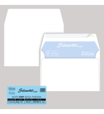 Busta Silver80 Strip FSC - internografata - senza finestra - 11,4 x 16,2 cm - 80 gr - bianco - Pigna Envelopes - conf. 2 Busta Silver80 Strip FSC - internografata - senza finestra - 11,4 x 16,2 cm - 80 gr - bianco - Pigna Envelopes - conf. 2