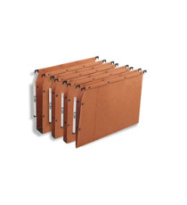 Cartella sospesa - armadio Ultimate - interasse 33 cm - fondo U 30 mm - 32,5x27,5 cm - avana - Elba