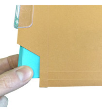 Cartella sospesa Avana - armadio - interasse 33 cm - fondo V - 32,6 x 27,5 cm - avana - Bertesi