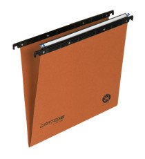 Cartella sospesa Cartesio - cassetto - interasse 33 cm - fondo V - 31,3 x 25 cm - arancio - Bertesi Cartella sospesa Cartesio - cassetto - interasse 33 cm - fondo V - 31,3 x 25 cm - arancio - Bertesi
