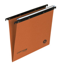 Cartella sospesa Cartesio - cassetto - interasse 33 cm - fondo V - 31,3 x 25 cm - arancio - Bertesi Cartella sospesa Cartesio - cassetto - interasse 33 cm - fondo V - 31,3 x 25 cm - arancio - Bertesi