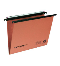 Cartella sospesa Cartesio Plus - cassetto - interasse 33 cm - fondo V - 31,3 x 25 cm - arancio - Bertesi Cartella sospesa Cartesio Plus - cassetto - interasse 33 cm - fondo V - 31,3 x 25 cm - arancio - Bertesi