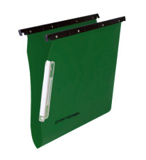 Cartella sospesa Cartesio PP - armadio - PPL - interasse 33 cm - fondo V - 32,6 x 28 cm - colori assortiti - Bertesi Cartella sospesa Cartesio PP - armadio - PPL - interasse 33 cm - fondo V - 32,6 x 28 cm - colori assortiti - Bertesi