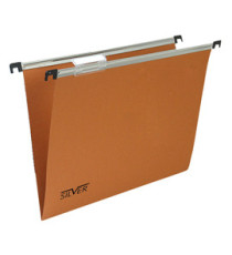 Cartella sospesa Silver - cassetto - interasse 39 cm - fondo V - 31,2 x 25 cm -  arancio - Bertesi Cartella sospesa Silver - cassetto - interasse 39 cm - fondo V - 31,2 x 25 cm -  arancio - Bertesi