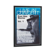 Cornice espositiva Duraframe - A3 - 29,7 x 42 cm - nero - Durable Cornice espositiva Duraframe - A3 - 29,7 x 42 cm - nero - Durable
