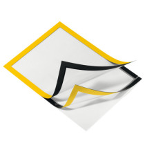 Cornice espositiva Duraframe - A4 - 21 x 29,7 cm - giallo - Durable Cornice espositiva Duraframe - A4 - 21 x 29,7 cm - giallo - Durable
