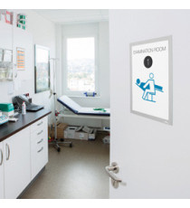 Cornice magnetica Duraframe - A4 - 21 x 29,7 cm - bianco - Durable Cornice magnetica Duraframe - A4 - 21 x 29,7 cm - bianco - Durable