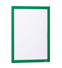 Cornice magnetica Duraframe - A4 - 21 x 29,7 cm - verde - Durable Cornice magnetica Duraframe - A4 - 21 x 29,7 cm - verde - Durable
