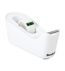 Dispenser da tavolo Magic C 18 - per nastri 33 m - 1 rotolo magic incuso - bianco - Scotch