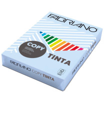 Carta Fabriano Colore - A3 - 160 gr - colori tenui celeste - Fabriano - conf. 125 fogli
