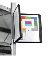 Leggio Vario Magnet Wall - 10 pannelli Sherpa inclusi - Durable Leggio Vario Magnet Wall - 10 pannelli Sherpa inclusi - Durable