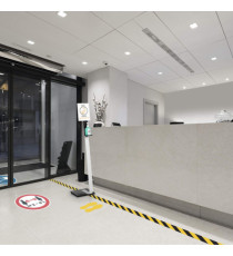 Nastro adesivo DURALINESTRONG 50/07 1726 - permanente - 5 cm x 30 m - giallo/nero - Durable Nastro adesivo DURALINESTRONG 50/07 1726 - permanente - 5 cm x 30 m - giallo/nero - Durable