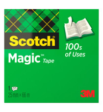 Nastro adesivo Magic 810 - permanente - 2,5 cm x 66 m - trasparente - Scotch Nastro adesivo Magic 810 - permanente - 2,5 cm x 66 m - trasparente - Scotch