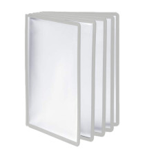 Pannelli di ricambio Sherpa per leggii Vario - grigio - Durable - conf. 5 pezzi Pannelli di ricambio Sherpa per leggii Vario - grigio - Durable - conf. 5 pezzi