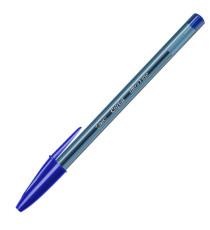 Penna a sfera con cappuccio Cristal Exact - punta 0,7 mm - blu - Bic - scatola 20 pezzi Penna a sfera con cappuccio Cristal Exact - punta 0,7 mm - blu - Bic - scatola 20 pezzi