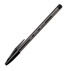 Penna a sfera con cappuccio Cristal Exact - punta 0,7 mm - nero - Bic - scatola 20 pezzi