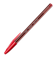 Penna a sfera con cappuccio Cristal Exact - punta 0,7 mm - rosso - Bic - scatola 20 pezzi Penna a sfera con cappuccio Cristal Exact - punta 0,7 mm - rosso - Bic - scatola 20 pezzi