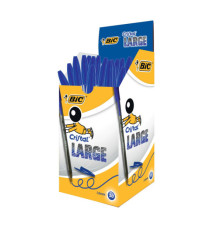 Penna sfera Cristal Large - punta 1,6 mm - blu - Bic - conf. 50 pezzi