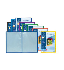 Portalistini personalizzabile Kreacover - 21x29,7cm - 40 buste - colori assortiti - Exacompta Portalistini personalizzabile Kreacover - 21x29,7cm - 40 buste - colori assortiti - Exacompta