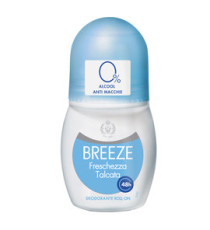 Roll on deodorante - freschezza talcata - 50 ml - Breeze Roll on deodorante - freschezza talcata - 50 ml - Breeze