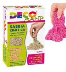 Sabbia cinetica Deco Sand - 1 kg - fucsia - Deco Sabbia cinetica Deco Sand - 1 kg - fucsia - Deco