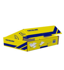 Scatola spedizioni Postal Box - XS - 34 x 24 x 6 cm - giallo/blu - Blasetti Scatola spedizioni Postal Box - XS - 34 x 24 x 6 cm - giallo/blu - Blasetti