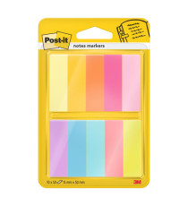 Segnapagina Post-it - 670-10AB-EU - in carta - 12,7 x 44 mm - 10 colori assortiti - Post-it - conf. 500 pezzi Segnapagina Post-it - 670-10AB-EU - in carta - 12,7 x 44 mm - 10 colori assortiti - Post-it - conf. 500 pezzi