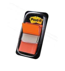 Segnapagina Post-it Index Medium - 680-4 - 25,4 x 43,2 mm - arancio - Post-it - conf. 50 pezzi
