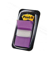 Segnapagina Post-it Index Medium - 680-8 - 25,4 x 43,2 mm - porpora - Post-it - conf. 50 pezzi
