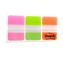 Segnapagina Post-it Index Strong Medium - 686-PGOEU - 25 x 38 mm - colori vivaci - Post-it - conf. 66 pezzi
