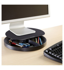 Supporto monitor Spin2 - portaccessori - portata massima 18 kg - nero - Kensington