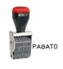 Timbro 04000/W Polinomio - 12 diciture 4 mm - Colop Timbro 04000/W Polinomio - 12 diciture 4 mm - Colop